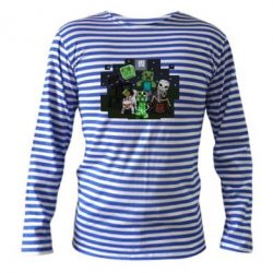 Тельняшка с длинным рукавом Minecraft Party