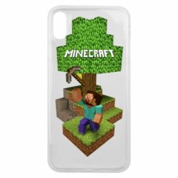 Чехол для iPhone Xs Max Minecraft Steve - PrintSalon