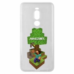 Чехол для Meizu Note 8 Minecraft Steve - PrintSalon