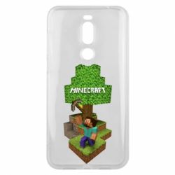 Чехол для Meizu X8 Minecraft Steve - PrintSalon