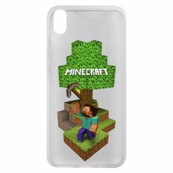 Чехол для Xiaomi Redmi 7A Minecraft Steve - PrintSalon