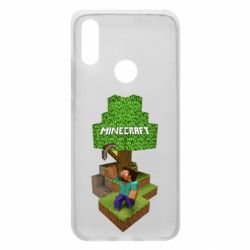 Чехол для Xiaomi Redmi 7 Minecraft Steve - PrintSalon