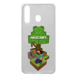 Чехол для Samsung A60 Minecraft Steve - PrintSalon