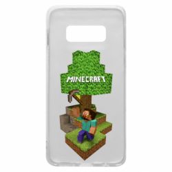Чехол для Samsung S10e Minecraft Steve - PrintSalon