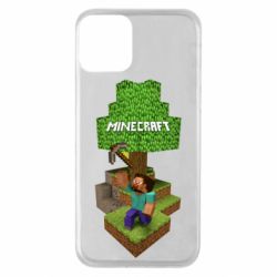 Чехол для iPhone 11 Minecraft Steve - PrintSalon