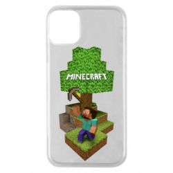Чехол для iPhone 11 Pro Minecraft Steve - PrintSalon