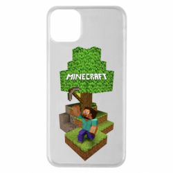 Чехол для iPhone 11 Pro Max Minecraft Steve - PrintSalon