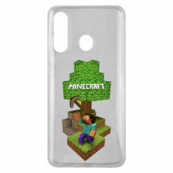 Чехол для Samsung M40 Minecraft Steve - PrintSalon