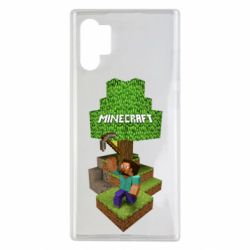 Чехол для Samsung Note 10 Plus Minecraft Steve - PrintSalon