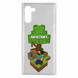 Чехол для Samsung Note 10 Minecraft Steve - PrintSalon
