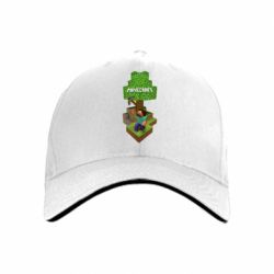 Кепка Minecraft Steve - PrintSalon