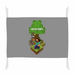 Флаг Minecraft Steve - PrintSalon