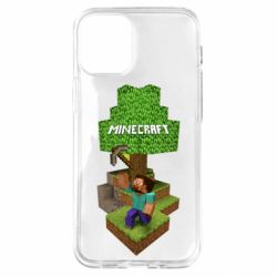 Чехол для iPhone 12 mini Minecraft Steve - PrintSalon