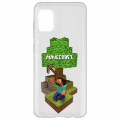 Чехол для Samsung A31 Minecraft Steve - PrintSalon