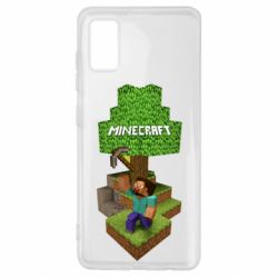 Чехол для Samsung A41 Minecraft Steve - PrintSalon
