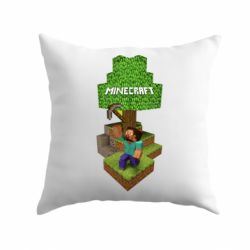 Подушка Minecraft Steve - PrintSalon