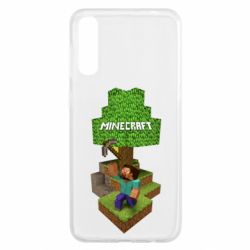 Чехол для Samsung A50 Minecraft Steve - PrintSalon