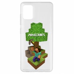 Чехол для Samsung A51 Minecraft Steve - PrintSalon