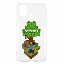 Чехол для Samsung M31 Minecraft Steve - PrintSalon