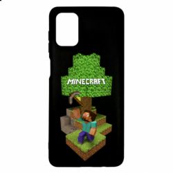 Чехол для Samsung M51 Minecraft Steve - PrintSalon