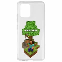 Чехол для Samsung S10 Lite Minecraft Steve - PrintSalon