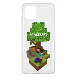 Чехол для Samsung Note 10 Lite Minecraft Steve - PrintSalon