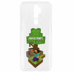 Чехол для Oppo A5/A9 2020 Minecraft Steve - PrintSalon