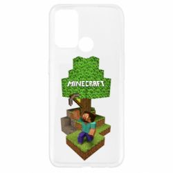 Чехол для Oppo A52/A72/A92 Minecraft Steve - PrintSalon