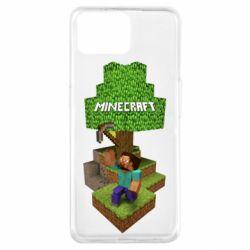 Чехол для Oppo A73 Minecraft Steve - PrintSalon