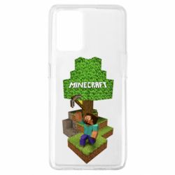 Чехол для Oppo A74 4G Minecraft Steve - PrintSalon