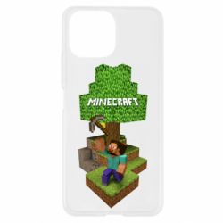 Чехол для Xiaomi Mi11 Lite Minecraft Steve - PrintSalon