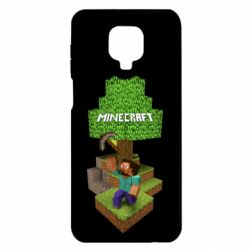 Чехол для Xiaomi Redmi Note 9S/9Pro/9Pro Max Minecraft Steve - PrintSalon