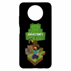 Чехол для Xiaomi Redmi Note 9 5G/Redmi Note 9T Minecraft Steve - PrintSalon