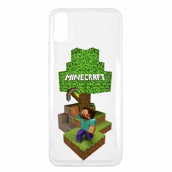 Чехол для Xiaomi Redmi 9a Minecraft Steve - PrintSalon