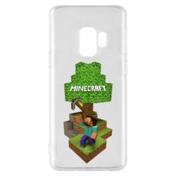 Чехол для Samsung S9 Minecraft Steve - PrintSalon