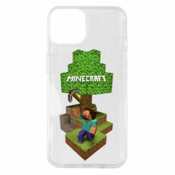 Чехол для iPhone 14 Minecraft Steve - PrintSalon