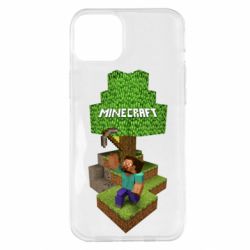 Чехол для iPhone 14 Plus Minecraft Steve - PrintSalon