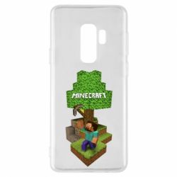 Чехол для Samsung S9+ Minecraft Steve - PrintSalon