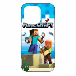 Чехол для iPhone 14 Pro Minecraft summer - PrintSalon