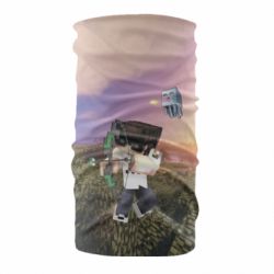 Бандана Minecraft sunset - PrintSalon