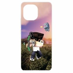 Чохол для Xiaomi Mi11 Minecraft sunset