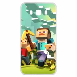 Чохол для Samsung J7 2016 Minecraft1 - PrintSalon