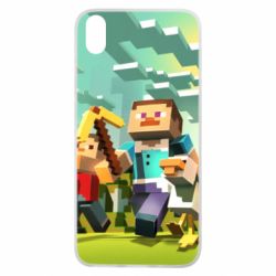 Чохол для Xiaomi Redmi 7A Minecraft1 - PrintSalon
