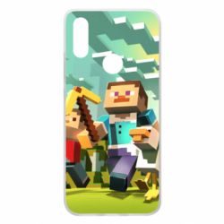 Чохол для Xiaomi Redmi 7 Minecraft1 - PrintSalon