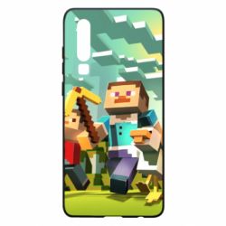 Чохол для Huawei P30 Minecraft1 - PrintSalon
