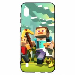 Чохол для Samsung A10 Minecraft1 - PrintSalon