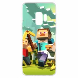Чохол для Samsung S9 Minecraft1 - PrintSalon