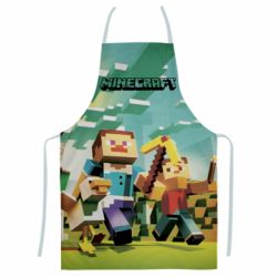 Фартух з 3D принтом Minecraft1 - PrintSalon