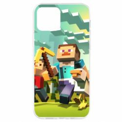 Чохол для iPhone 12 Minecraft1 - PrintSalon