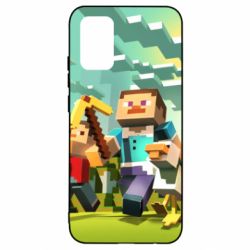 Чохол для Samsung A02s/M02s Minecraft1 - PrintSalon